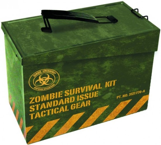 ZOMBIE SURVIVAL KIT LUNCH BOX
