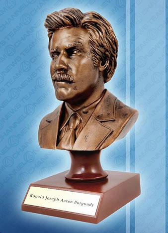 Anchorman The Legend of Ron Burgundy Bust