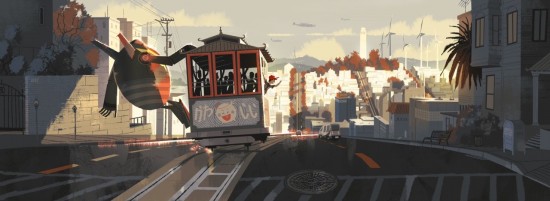 Kevin Dart Big Hero 6 Concept Art