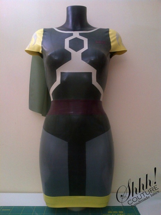 Boba Fett Latex Mini-Dress