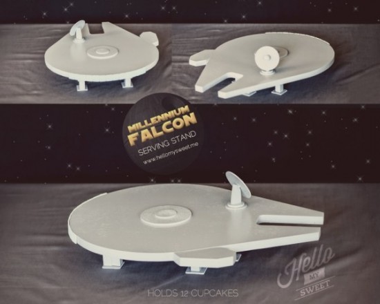 Millennium Falcon Cake Stand