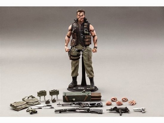 Hot Toys John Matrix/Commando action figure 