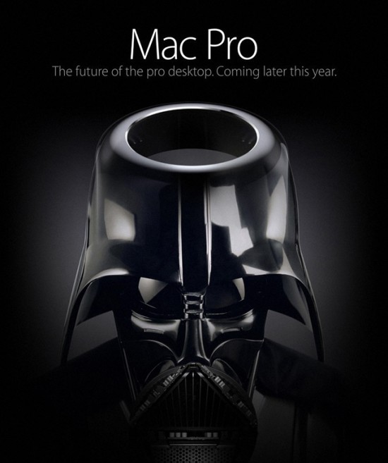 Darth Pro, Powerful Mashup of Darth Vader & Apple's Upcoming Mac Pro Desktop Computer