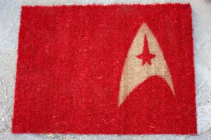 Star Trek Emblem doormat