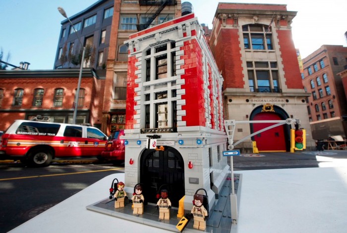 Ghostbusters Firehouse LEGO Set