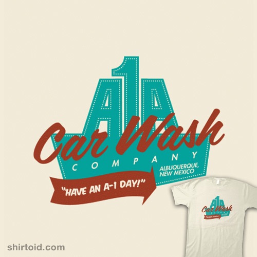 Breaking Bad-inspired A1A Car Wash t-shirt