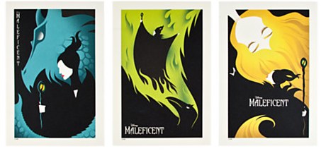 Eric Tan's Maleficent limited edition Lithograph Set