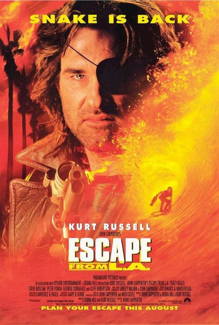 Escape from LA poster