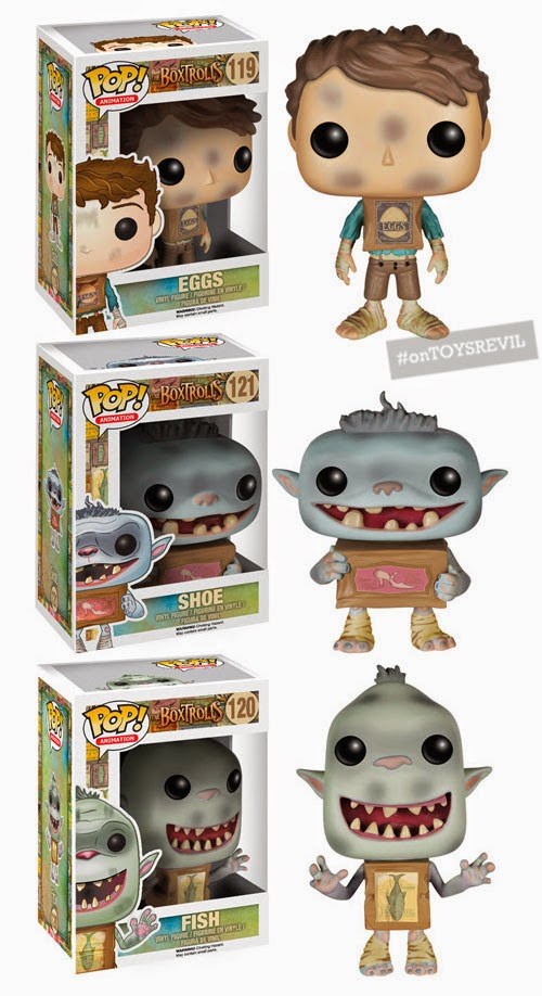 Pop! Animation: The Boxtrolls from Funko