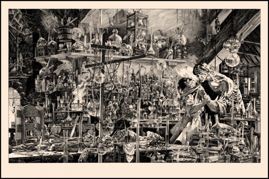 Bernie Wrightson's Frankenstein- 