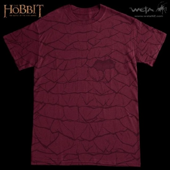 The Hobbit: Battle of Five Armies Smaug Scale T-Shirt