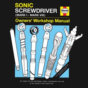 Haynes Guide to Sonic Screwdriver t-shirt