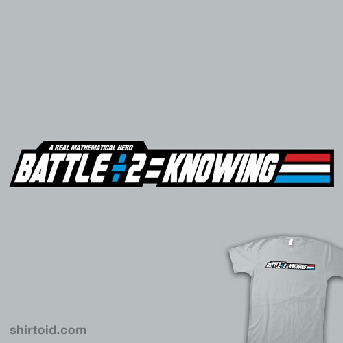 Knowing Math t-shirt