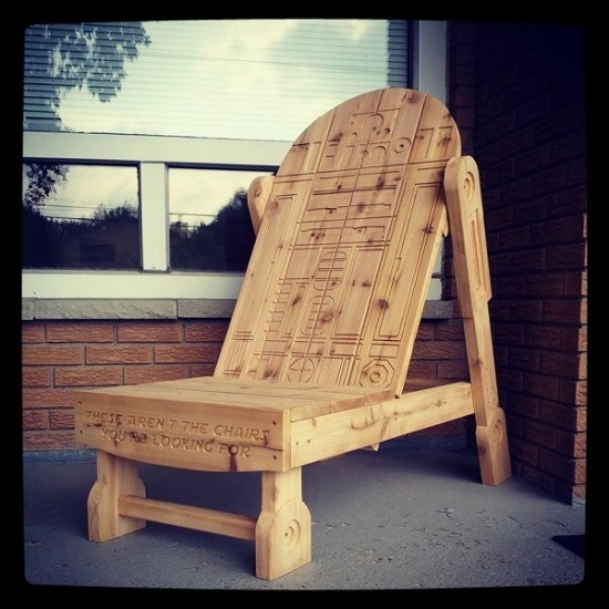 R2-D2 Adirondack Chair