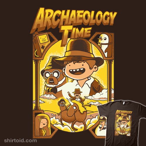 Archaeology Time t-shirt