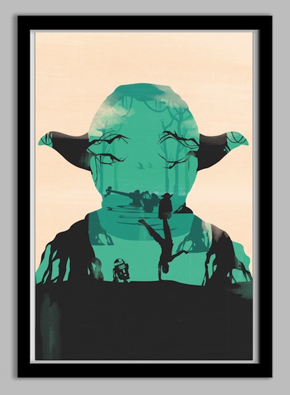 Star Wars poster by Frankie McKeever