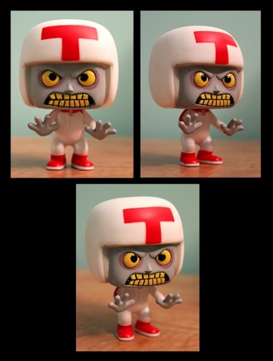 Repainted Turbo Funko figure by Turbotastique