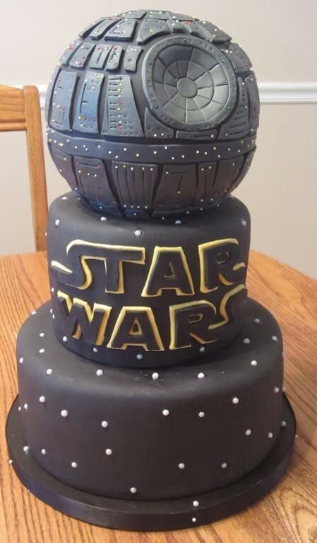 Death Star Cake