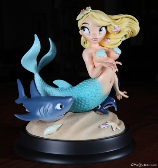Chris Sanders' Mermaid statue