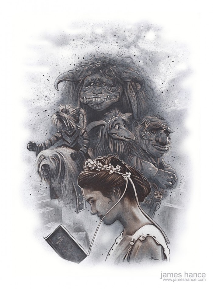 James Hance's Labyrinth art