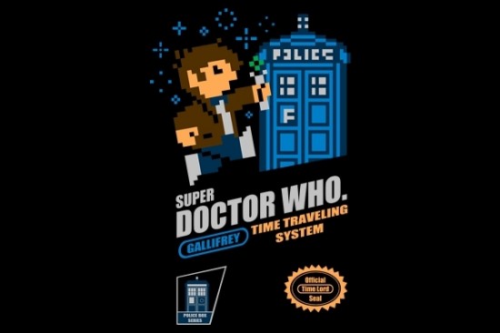 Cool Tee: Super Doctor Who – Time Traveling System