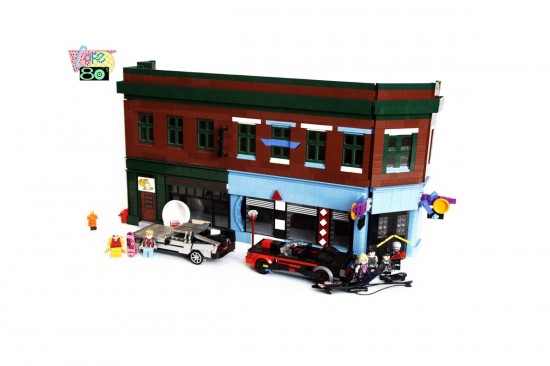 Back to the Future LEGO 2015 Cafe 80's