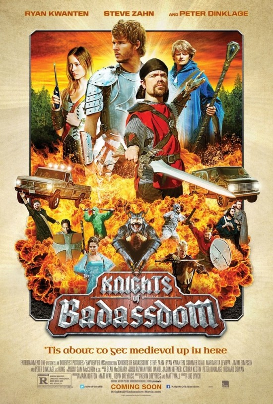 one-sheet for THE KNIGHTS OF BADASSDOM