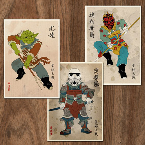 Star Wars Inspired Mythology Figures by JoE