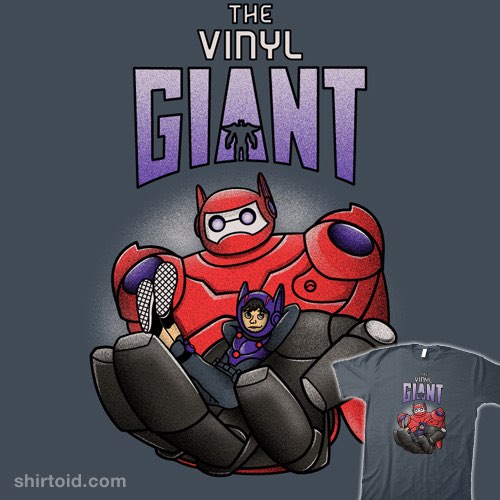 The Vinyl Giant t-shirt