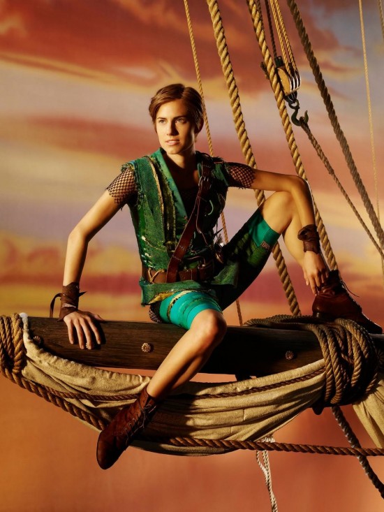 Allison Williams as Peter Pan in NBC's Peter Pan Live!