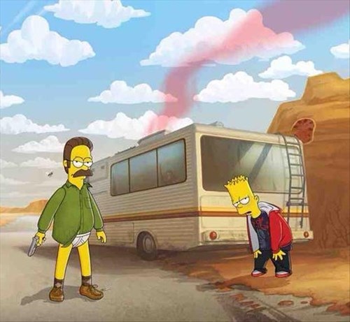 Breaking Bad The Simpsons