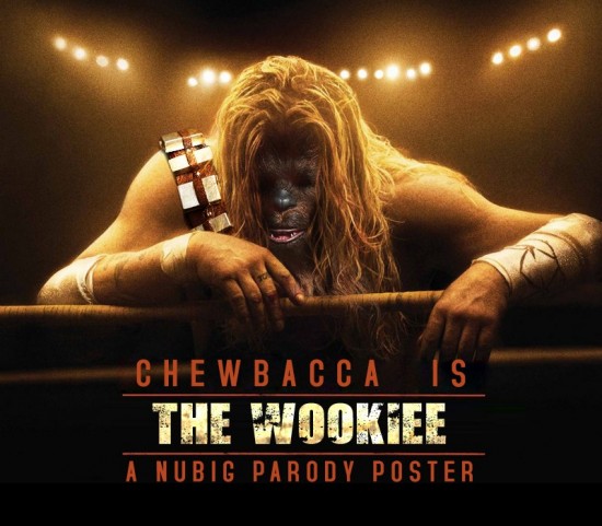 THE WOOKIEE - A PARODY POSTER by pacoespinoza