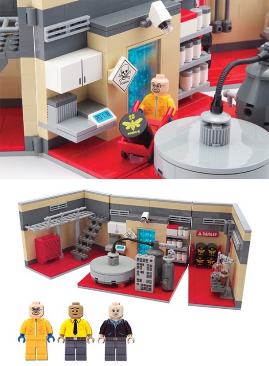 Breaking Bad Lego Superlab Playset