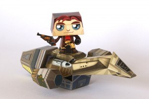 Free Mal & Serenity Paper Figures