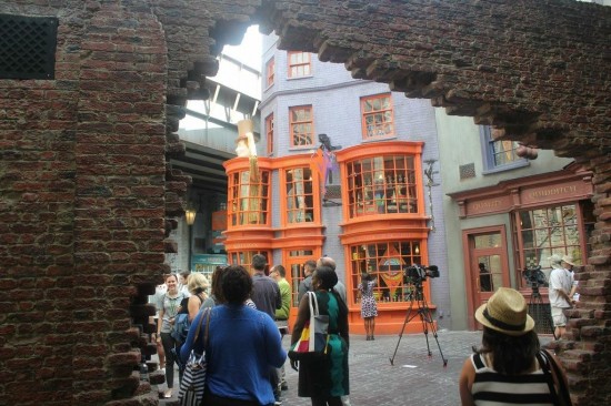 Wizarding World's Diagon Alley entrance