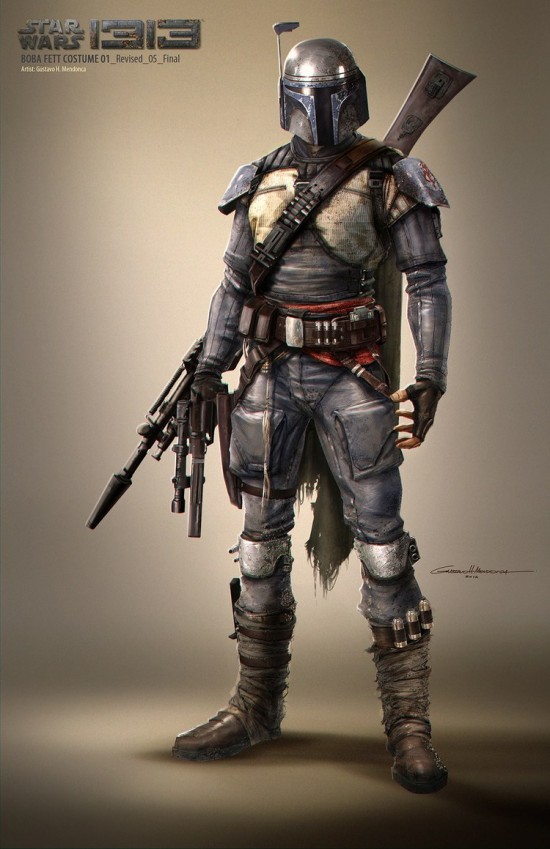 Star Wars 1313 concept art