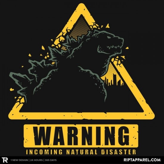 Godzilla sign