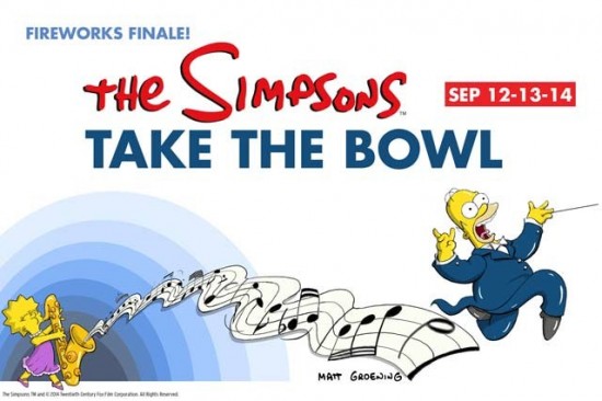 The Simpsons Take Over The Hollywood Bowl