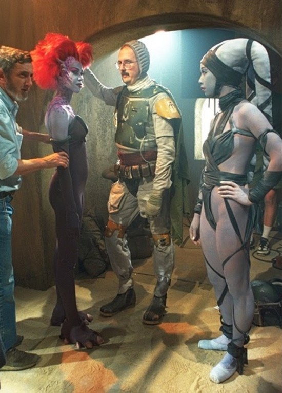 Boba Fett Unmasked During Jabba's Palace Scene