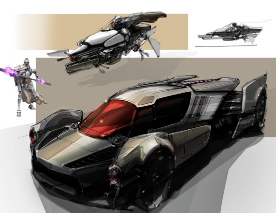 Rejected Star Wars Toy Car Designs