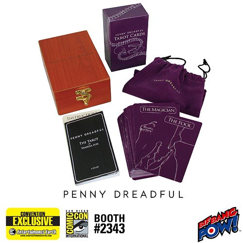 Penny Dreadful Tarot Cards in Engraved Wood Box