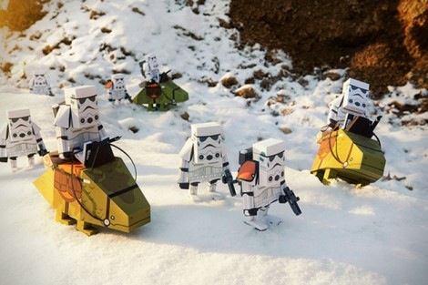 Star Wars Papercraft Toys 