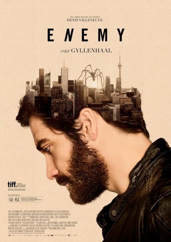 Poster for ENEMY, Starring Jake Gyllenhaal