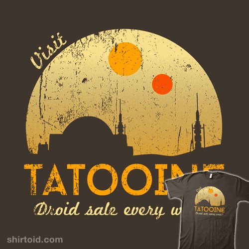 Visit Tatooine t-shirt