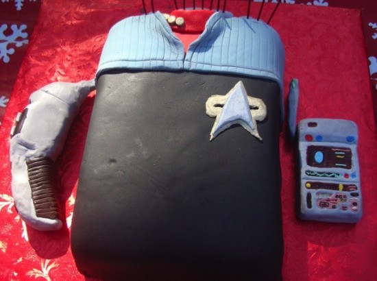 Star Trek: Deep Space Nine Uniform Cake