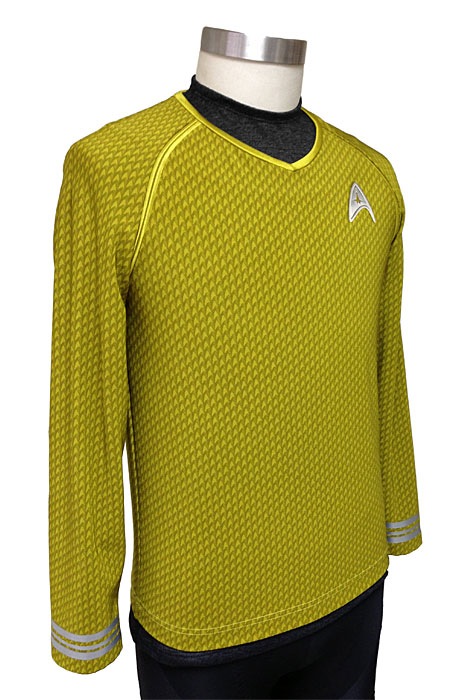 Replica Command Tunics From The New Star Trek