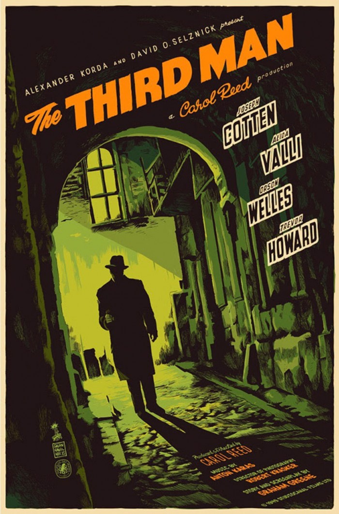 THE THIRD MAN PRINT BY FRANCESCO FRANCAVILLA