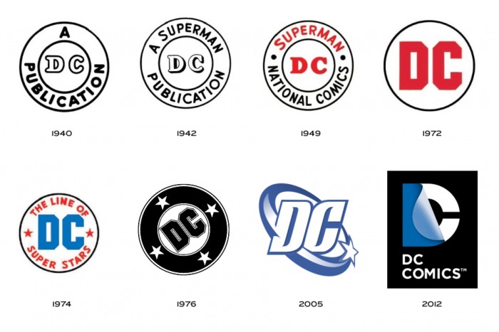 history of the dc comics logo