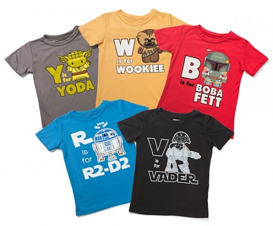 S is for Star Wars Kids' Tees