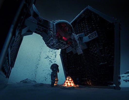 Star Wars Scenes In Legos